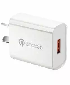 18W QC3.0 USB wall fast charger plug adapter NZ Certification
