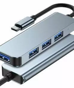 4-in-1 USB C Hub USB Type C to USB 3.0 2.0 Adapter Splitter Docking Station