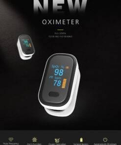 Boxym Yonker Medical Portable Finger Pulse Oximeter Blood oxygen Heart Rate