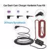 Dash cam charger hardwire Fuse kit For Camera Recorder DVR Exclusive Power Supply Box