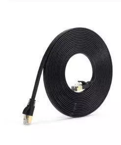 CAT 7 10Gbps ULTRA-FAST Flat Ethernet Network Internet Cable Cord