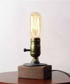 Modern Industrial Retro Edison Bedside Desk Lamp