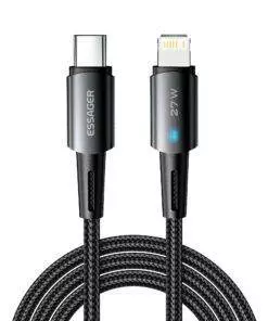 Essager 27W Nylon PD Type-C USB-C to Lightning for iPhone