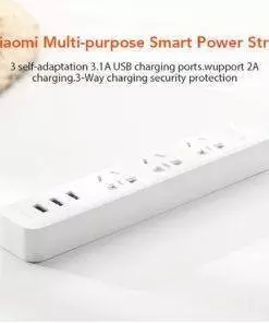 Xiaomi Power Extension Cord Household Lead with 3 USB 1.8M White
