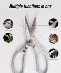 Multifunctional Kitchen Shears Stainless Steel Scissors