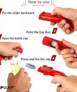 Cap Gun Beer Bottle Opener