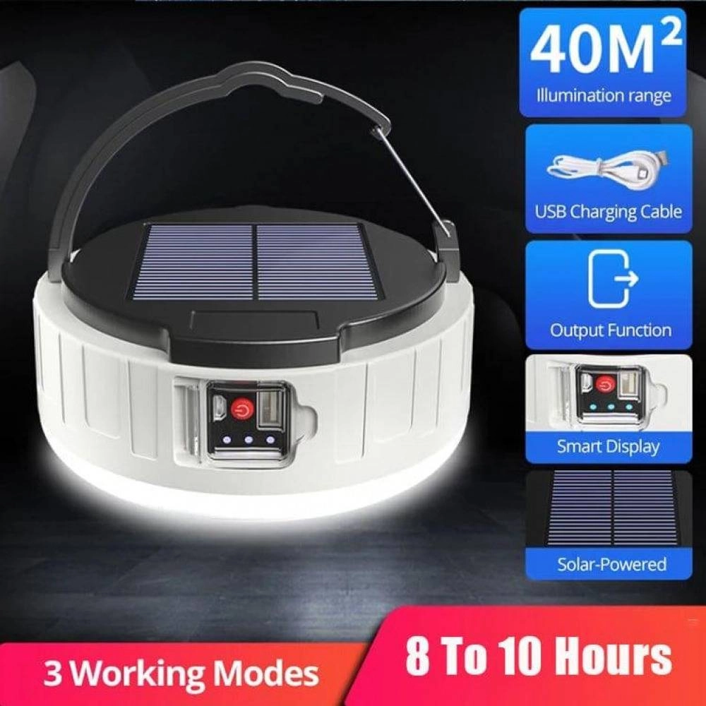 100W Solar Camping Light
