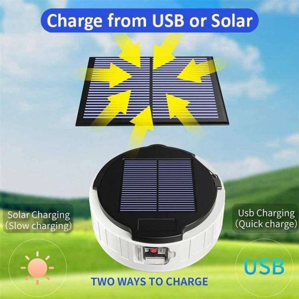 100W Solar Camping Light