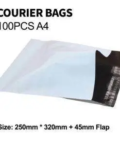 100pc A4 (245×350) Courier Mailer Bags
