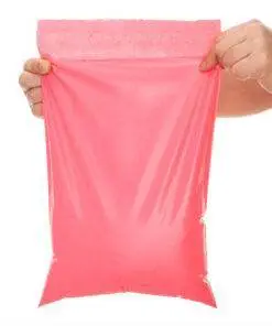 100pc A4 (250×350) Courier Mailer Bags Pink