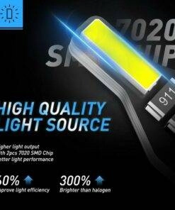 10PCs T10 LED 7020