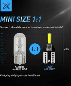 10PCs T10 LED 7020