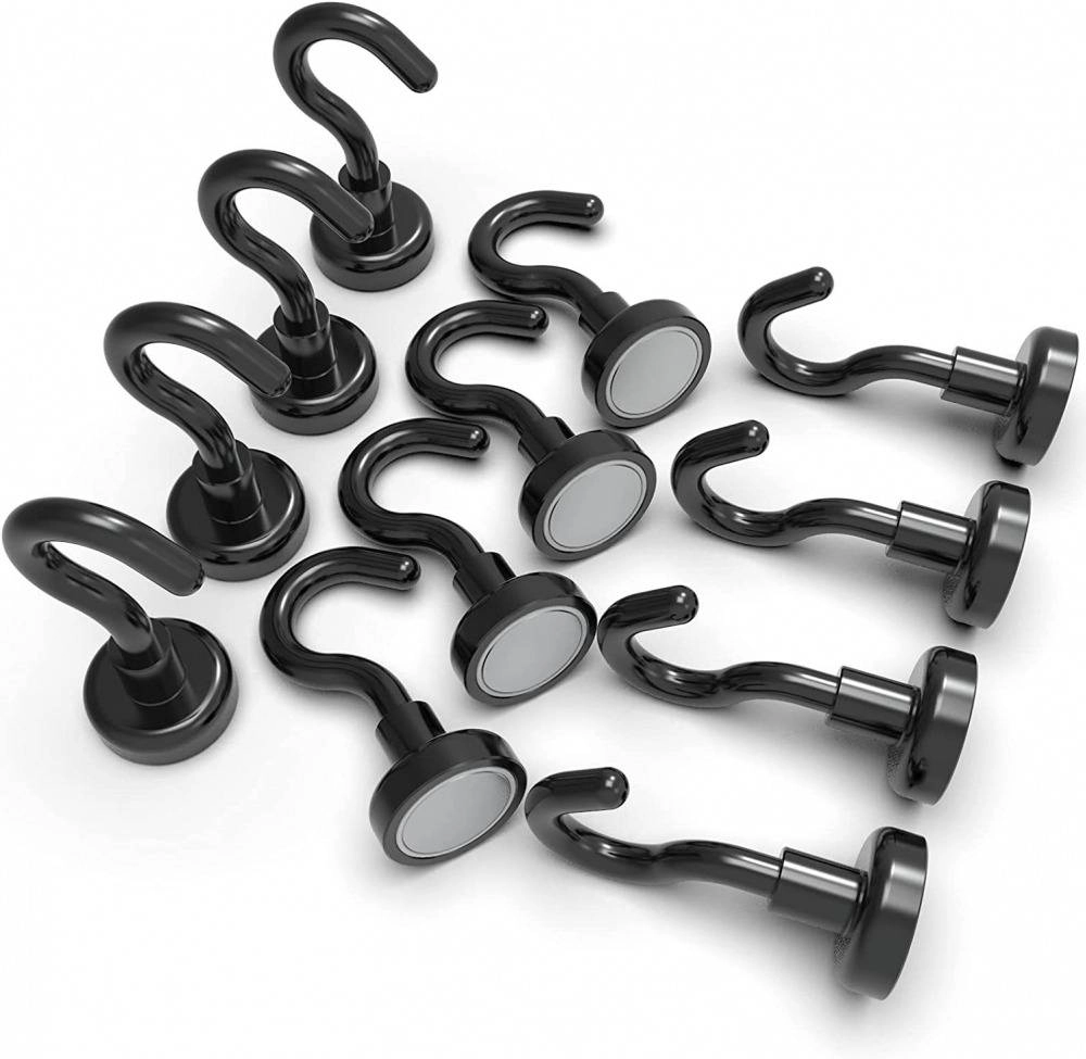 10pc Strong Magnetic Hooks