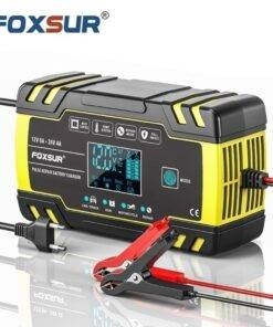 12V/24V Smart Car Battery Charger with screen