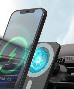 15W MagSafe Car Charger Mount iPhone Holder