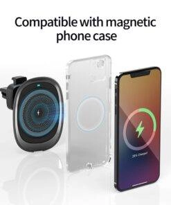 15W MagSafe Car Wireless Charger Phone Holder