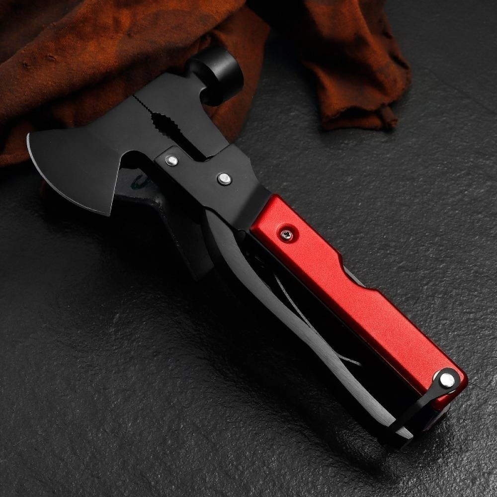 18-in-1 EDC Multi-Tool Axe Hammer Survival Knife Kit