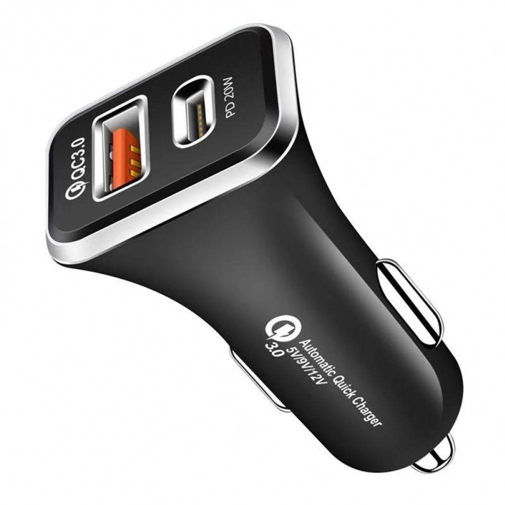20w Fast Type-C QC PD USB Car Charger