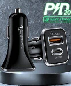 20w Fast Type-C QC PD USB Car Charger