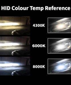 2PCs D2S D2R D2C Car 35W Xenon HID headlight Bulbs 4300K/6000K/8000K