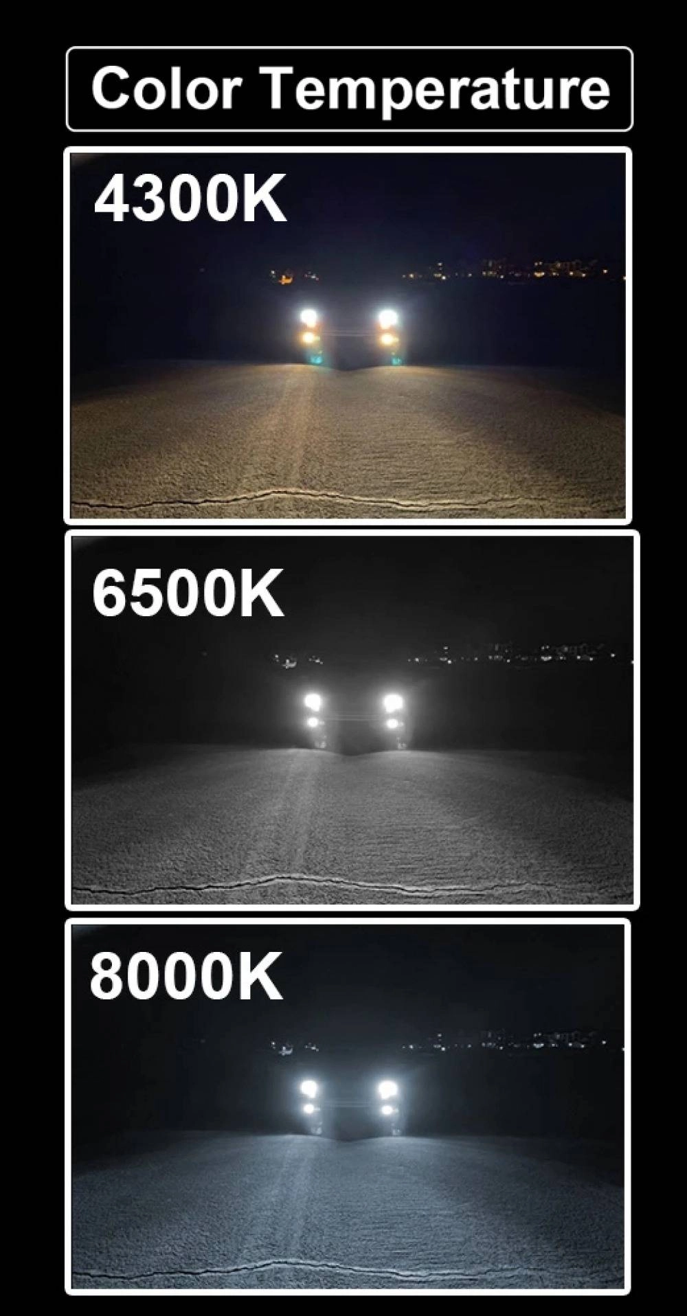 2PCs D2S D2R D2C Car 35W Xenon HID headlight Bulbs 4300K/6000K/8000K