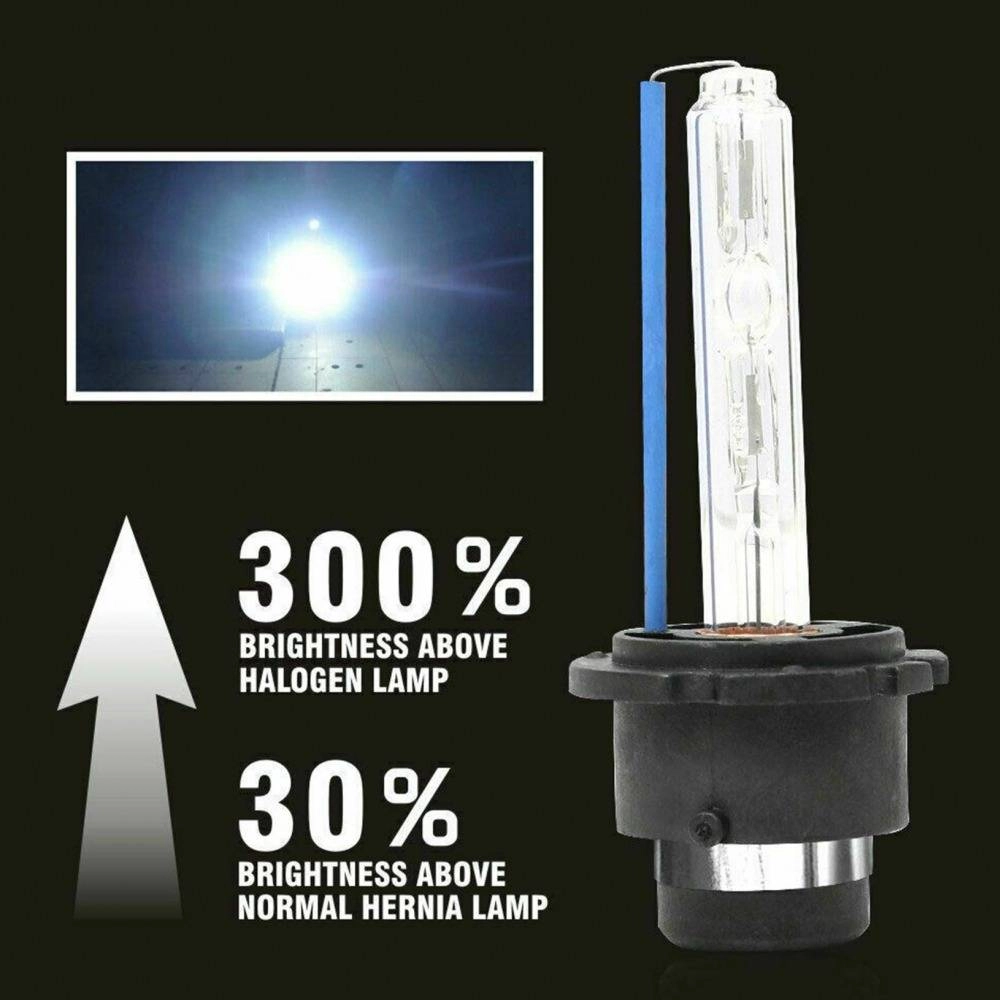 2PCs D2S D2R D2C Car 35W Xenon HID headlight Bulbs 4300K/6000K/8000K