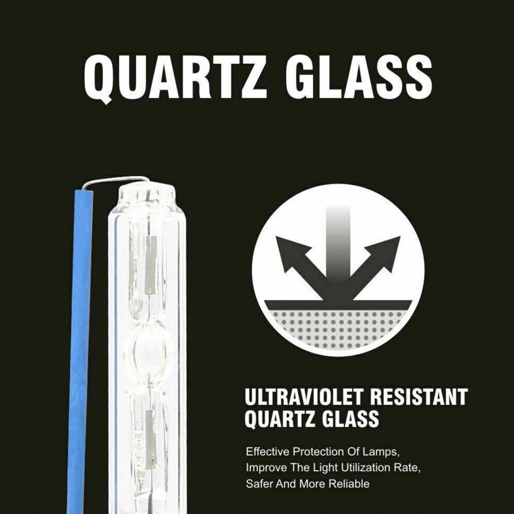 2PCs D2S D2R D2C Car 35W Xenon HID headlight Bulbs 4300K/6000K/8000K