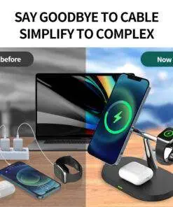 3 in 1 MagSafe Wireless Charging Stand for iPhone