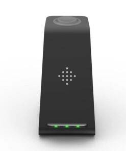 3-in-1 Qi-Certified Fast Wireless Charging Station for Apple – Black