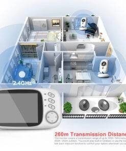 3.2 inch baby Monitor 2.4G Wireless