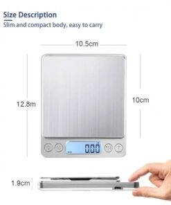 3000g Digital Backlight Scale High Precision