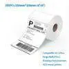 350PCs 150mm x 10mm (4×6) Thermal Transfer Courier Label Permanent Adhesive