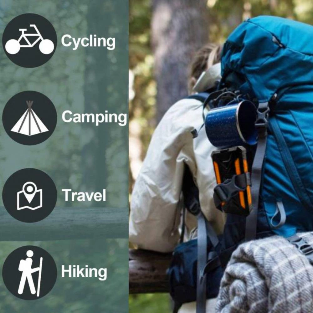 36000mAh Heavy Duty Solar Power Bank Wireless Type-C PD USB Charing