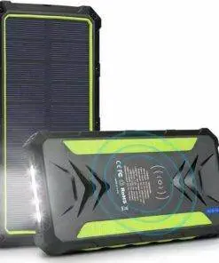 36000mAh Heavy Duty Solar Wireless Charging Power Bank