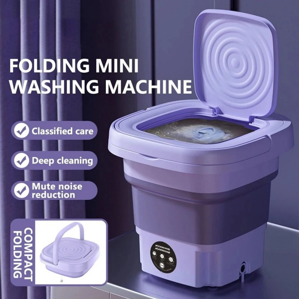 8L Portable Mini Washing Machine
