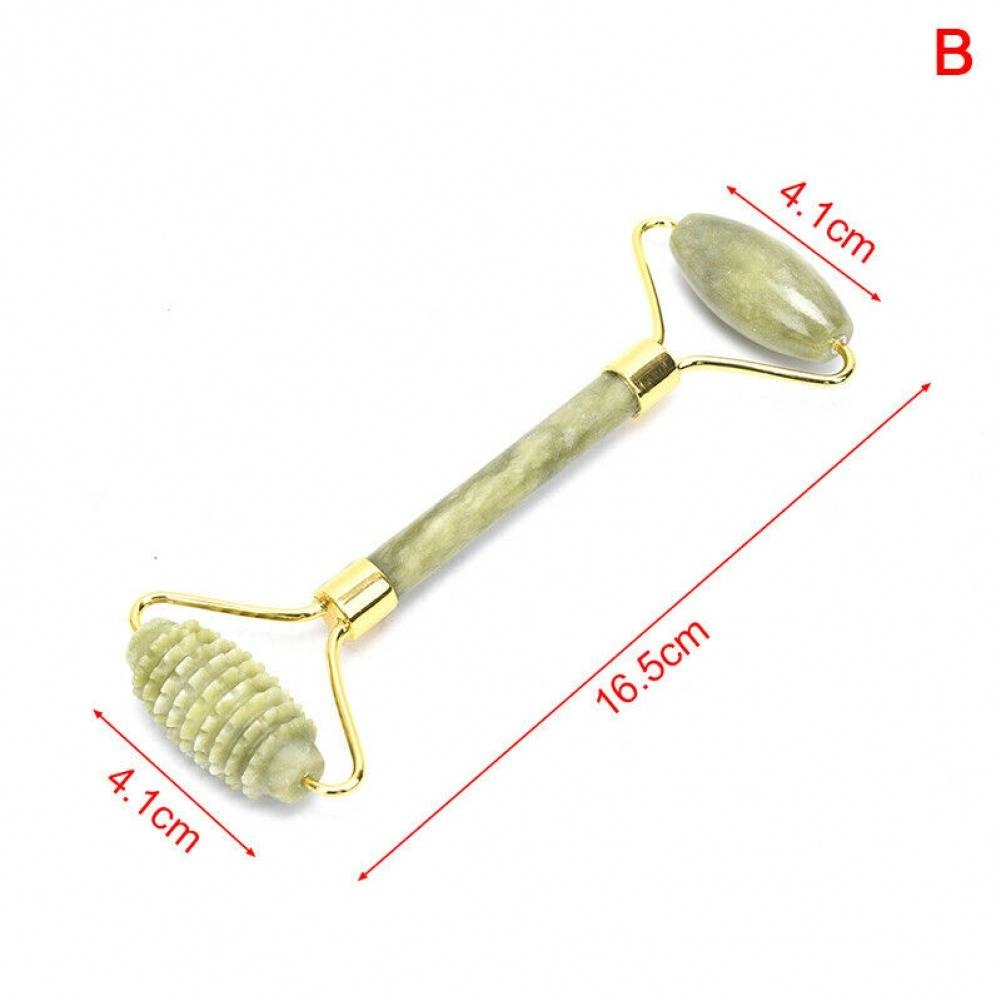 3PCs Jade Facial Roller Massager Facial Skin Care Tool