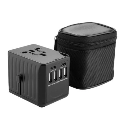 4 USB, USB-C PD Universal Travel Adapter Convertor