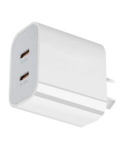 40w Dual PD Type-C Fast Charging Wall Charger Power Adapter