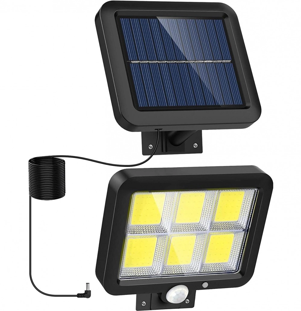 Waterproof Solar Lights Motion Sensor for Outdoor Garage Garden Deck