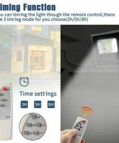 45w Solar Powered Garden LED Remote Control