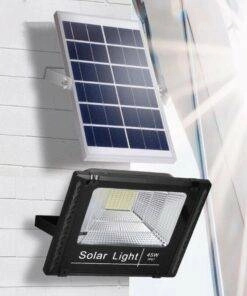 45w Solar Powered Garden LED Remote Control
