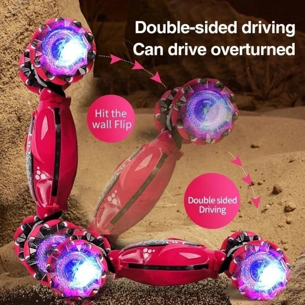 4WD Stunt Gesture RC Car With LED Light Toys for Kids
