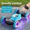 4WD Stunt Gesture RC Car With LED Light Toys for Kids
