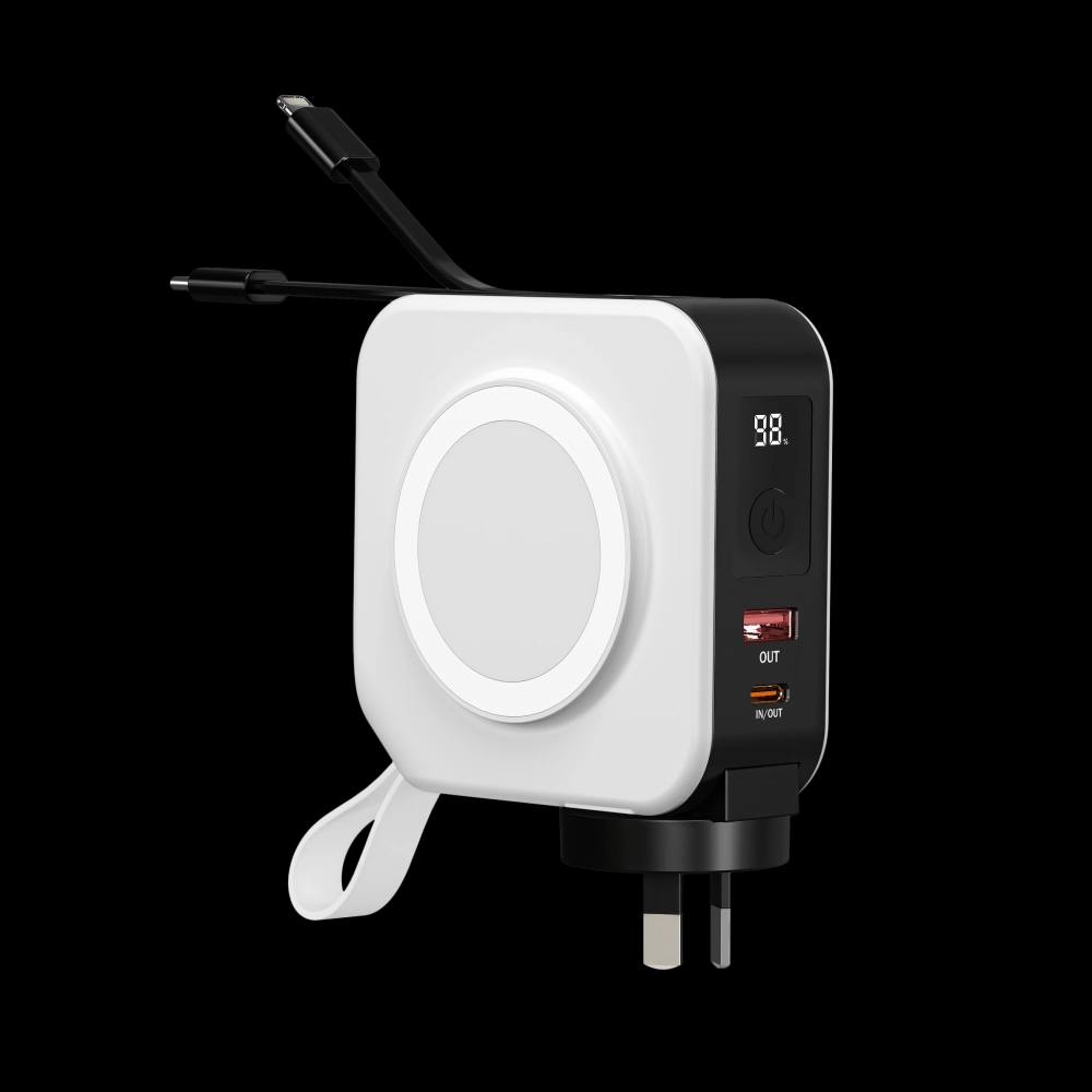 5 in 1 10000mAh Universal Travel Power Bank Adapter