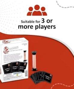 5-second Rule Party Board Game Card