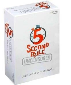 5-second Rule Party Board Game Card