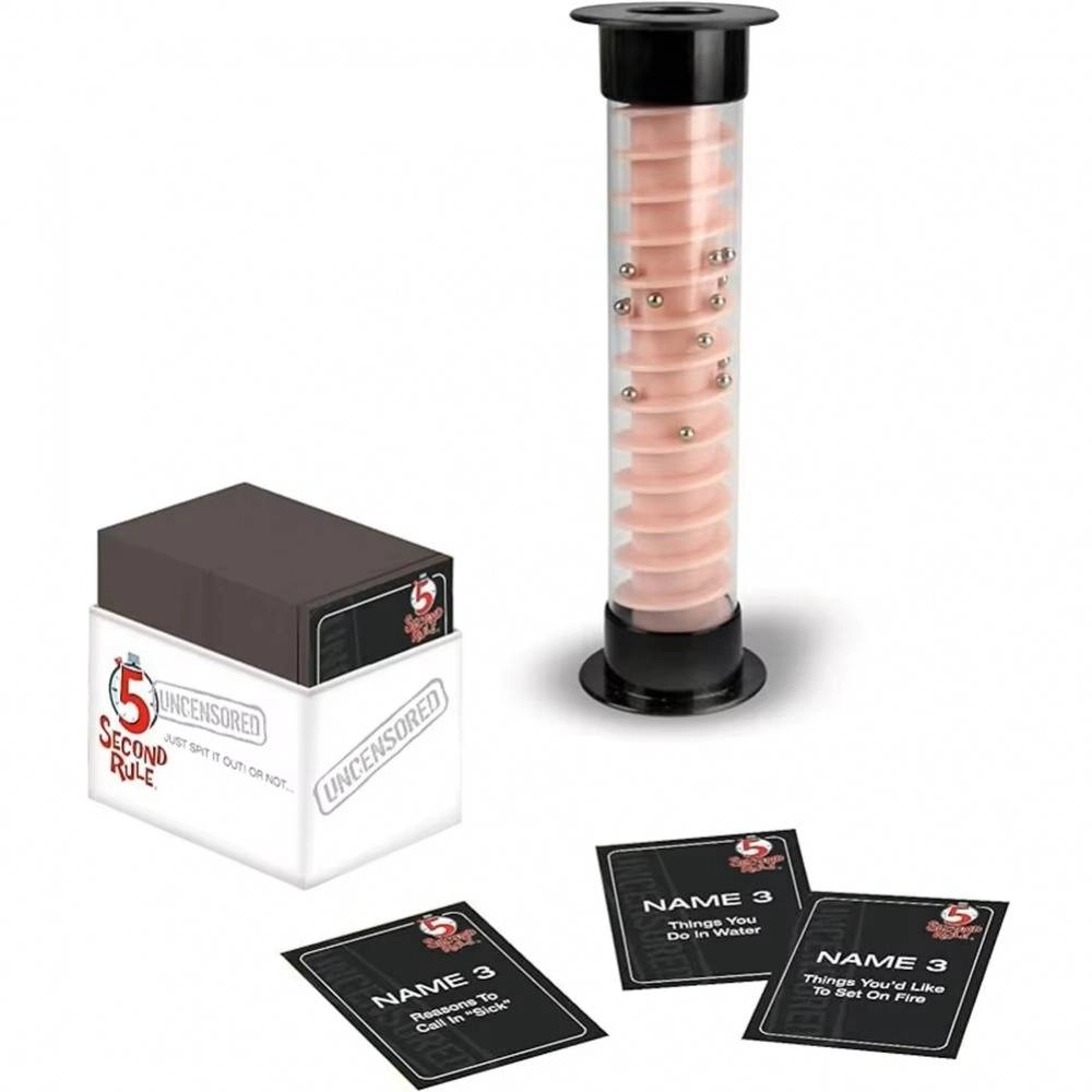 5-second Rule Party Board Game Card