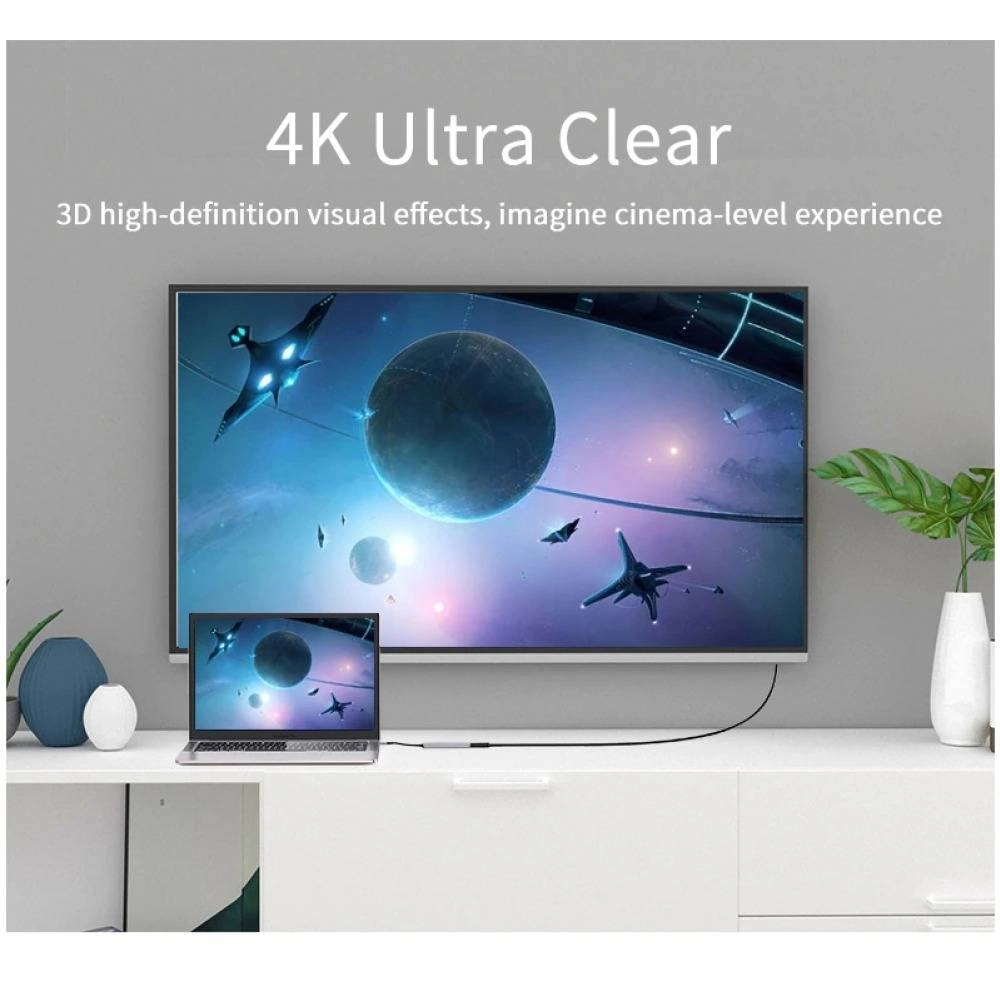 6 in 1 Type-C HDMI USB3.0 Micro SD card reader HUB Docking Station