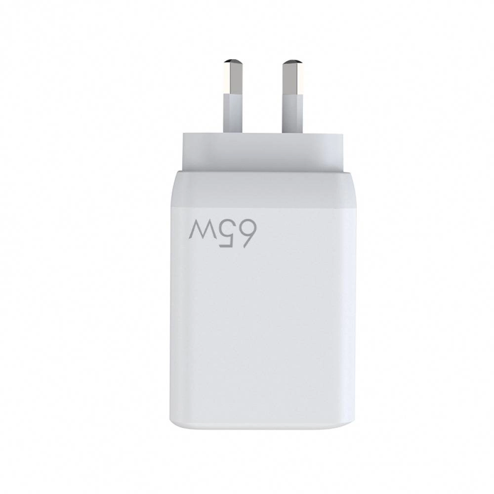 65W GaN Dual Type-C USB-C Wall Charger Adapter