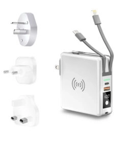 Ultimate 5 in 1 10000mAh Universal Travel Power Bank Adapter